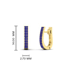 Load image into Gallery viewer, Delicate Diamond Hoop Earrings