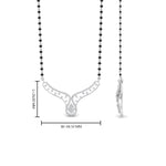 Load image into Gallery viewer, Delicate Traditional Diamond Mangalsutra
