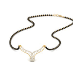 Load image into Gallery viewer, Delicate Traditional Diamond Mangalsutra