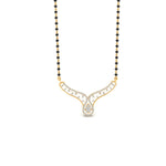 Load image into Gallery viewer, Delicate Traditional Diamond Mangalsutra