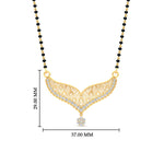 Load image into Gallery viewer, diamond-filigree-tanmaniya-mangalsutra-in-yellow-gold-mgs9027angle1-nl-yg-hw.jpg?v=1781774657