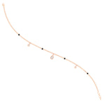 Load image into Gallery viewer, Diamond Teardrop Mangalsutra Bracelet