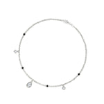 Load image into Gallery viewer, Diamond Teardrop Mangalsutra Bracelet