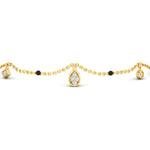 Load image into Gallery viewer, Diamond Teardrop Mangalsutra Bracelet