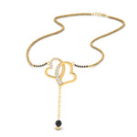Load image into Gallery viewer, Double Heart Cute Mangalsutra Necklace