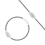 Load image into Gallery viewer, Double Infinity Mens Diamond Mangalsutra Bracelet