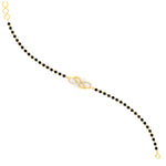 Load image into Gallery viewer, Double Infinity Mens Diamond Mangalsutra Bracelet