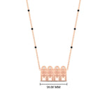 Load image into Gallery viewer, double-thali-with-delicate-black-beads-mangalsutra-in-rose-gold-mgs11684angle1-nl-rg_1080x1080-hw