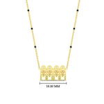 Load image into Gallery viewer, double-thali-with-delicate-black-beads-mangalsutra-in-yellow-gold-mgs11684angle1-nl-yg_1080x1080-w