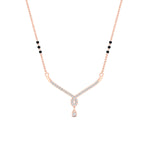 Load image into Gallery viewer, Simple Diamond Pendant Mangalsutra