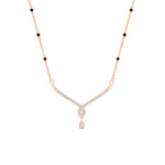 Load image into Gallery viewer, Simple Diamond Pendant Mangalsutra