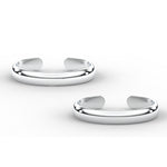 Load image into Gallery viewer, elegant-simplicity-gold-toe-ring-in-sterling-silver-mgs11428angle3-nl-wg