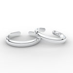 Load image into Gallery viewer, elegant-simplicity-gold-toe-ring-in-sterling-silver-mgs11428sleep-nl-wg