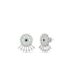 Load image into Gallery viewer, Diamond And Gold Impon Stud Earring