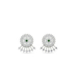 Load image into Gallery viewer, Diamond And Gold Impon Stud Earring