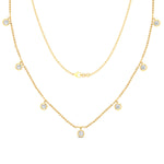 Load image into Gallery viewer, Floating Diamond Station Mangalsutra