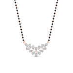 Load image into Gallery viewer, floral-cluster-pear-diamond-mangalsutra-pendant-in-mgs10826angle1-nl-rg.jpg?v=1790249468