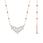 Load image into Gallery viewer, floral-cluster-pear-diamond-spaced-out-mangalsutra-pendant-in-mgs10826angle2-nl-rg.jpg?v=1790249381