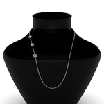Load image into Gallery viewer, Flower Design Diamond Mugappu Thali Chain