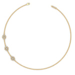 Load image into Gallery viewer, Flower Design Diamond Mugappu Thali Chain