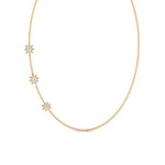 Load image into Gallery viewer, Flower Design Diamond Mugappu Thali Chain