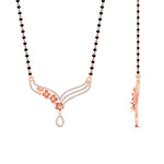 Load image into Gallery viewer, Flower Modern Diamond Mangalsutra