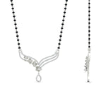 Load image into Gallery viewer, Flower Modern Diamond Mangalsutra