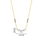 Load image into Gallery viewer, half-carat-five-stone-diamond-3-black-bead-mangalsutra-necklace-in-yellow-gold-mgs11130angle1-0.50ct-nl-yg-hw.jpg?v=1777281702