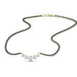 Load image into Gallery viewer, half-carat-five-stone-diamond-mangalsutra-necklace-in-yellow-gold-mgs11130sleep-0.50ct-nl-yg.jpg?v=1777281290