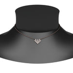 Load image into Gallery viewer, Half Carat Geometric Diamond Mangalsutra