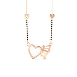Load image into Gallery viewer, Heart Butterfly Modern Mangalsutra