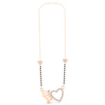 Load image into Gallery viewer, Heart Butterfly Modern Mangalsutra