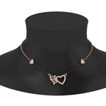 Load image into Gallery viewer, Heart Butterfly Modern Mangalsutra