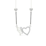 Load image into Gallery viewer, Heart Butterfly Modern Mangalsutra