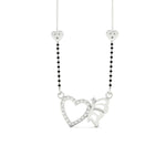 Load image into Gallery viewer, Heart Butterfly Modern Mangalsutra