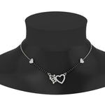 Load image into Gallery viewer, Heart Butterfly Modern Mangalsutra