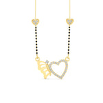 Load image into Gallery viewer, Heart Butterfly Modern Mangalsutra