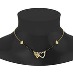 Load image into Gallery viewer, Heart Butterfly Modern Mangalsutra