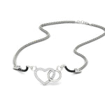 Load image into Gallery viewer, Heart Circle Diamond Mangalsutra