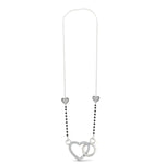 Load image into Gallery viewer, Heart Circle Diamond Mangalsutra