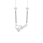 Load image into Gallery viewer, Heart Infinity Diamond Mangalsutra