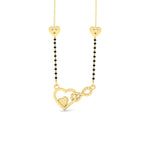 Load image into Gallery viewer, Heart Infinity Diamond Mangalsutra