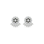 Load image into Gallery viewer, Impon Floral Stud Diamond Earrings