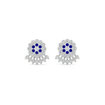 Load image into Gallery viewer, Impon Floral Stud Diamond Earrings