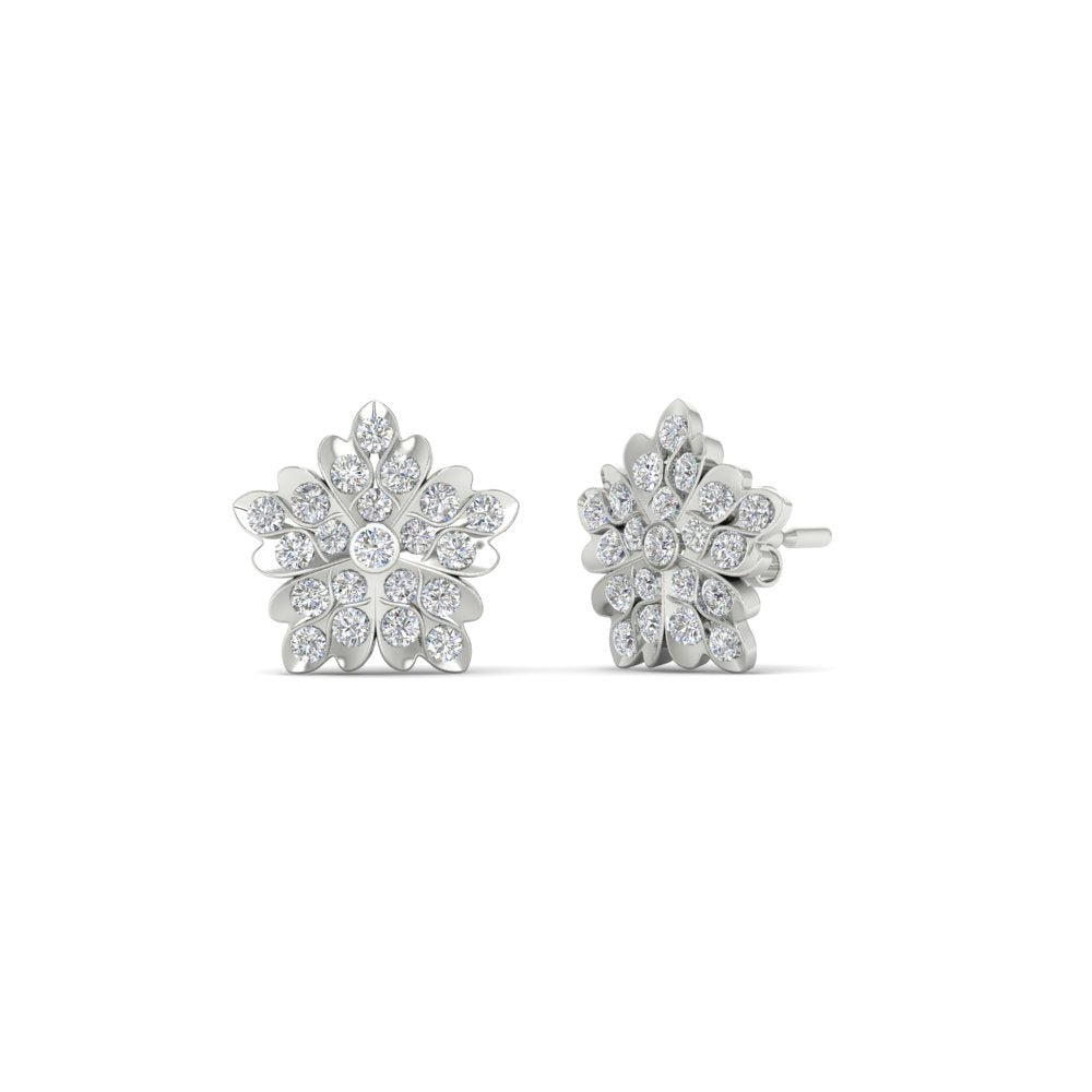 Impon Diamond Stud Earring For Daily Wear