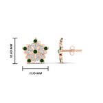 Load image into Gallery viewer, Impon Diamond Stud Earring For Daily Wear