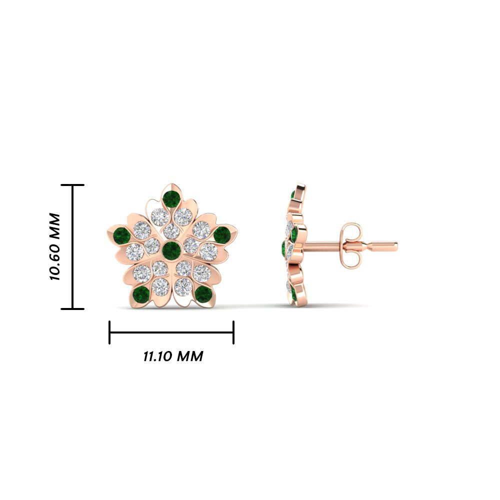 Impon Diamond Stud Earring For Daily Wear