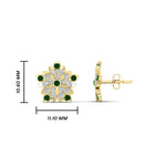 Load image into Gallery viewer, Impon Diamond Stud Earring For Daily Wear