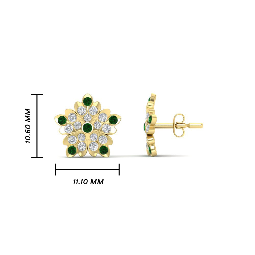 Impon Diamond Stud Earring For Daily Wear