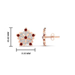 Load image into Gallery viewer, Impon Diamond Stud Earring For Daily Wear